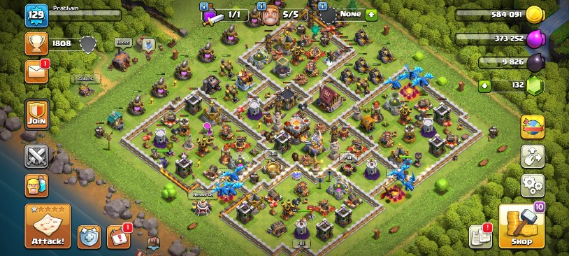 Clash of Clans Account – TH:11, Level 129, 0 Gems, BK:49, AQ:50, GW:25, RC:20, Pet:0 (IOS/Android)