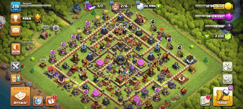 Clash of Clans Account – TH:17, Level 218, 0 Gems, BK:70, AQ:83, GW:41, RC:44, Pet:27 (IOS/Android)
