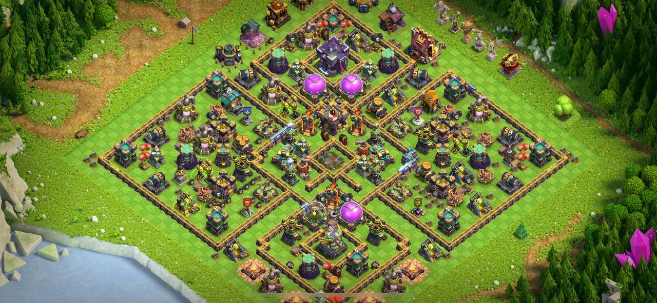 Clash of Clans Account – TH:15, Level 173, 0 Gems, BK:74, AQ:76, GW:43, RC:55 (IOS/Android)