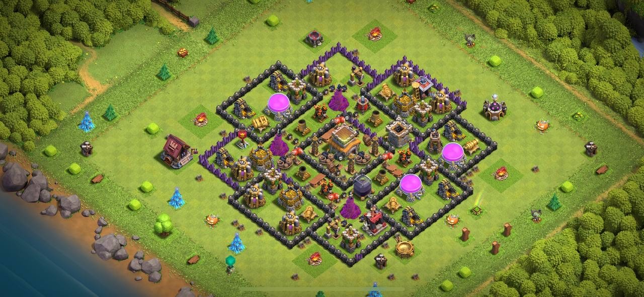 Clash of Clans Account – TH:8, Level 72, 0 Gems, BK:10, AQ:0, GW:0, RC:0 (IOS/Android)