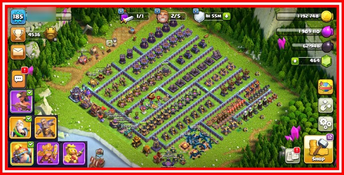 Clash of Clans Account – TH:15, Level 0, 0 Gems, BK:0, AQ:0, GW:0, RC:0 (IOS/Android)