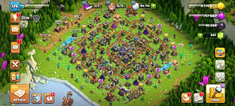 Clash of Clans Account – TH:15, Level 126, 0 Gems, BK:36, AQ:42, GW:40, RC:22, Pet:17 (IOS/Android)