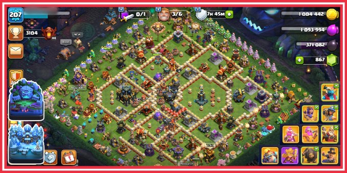 Clash of Clans Account – TH:17, Level 206, 0 Gems, BK:90, AQ:?, GW:?, RC:? (IOS/Android)