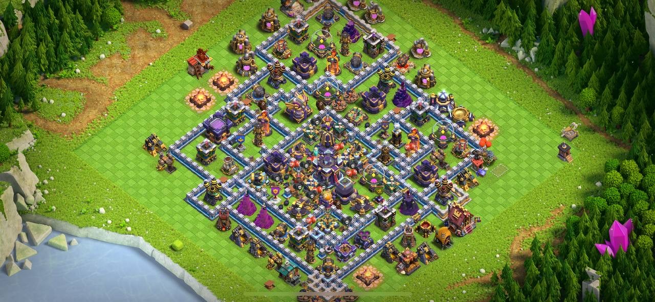 Clash of Clans Account – TH:15, Level 155, 0 Gems, BK:54, AQ:59, GW:54, RC:28 (IOS/Android)