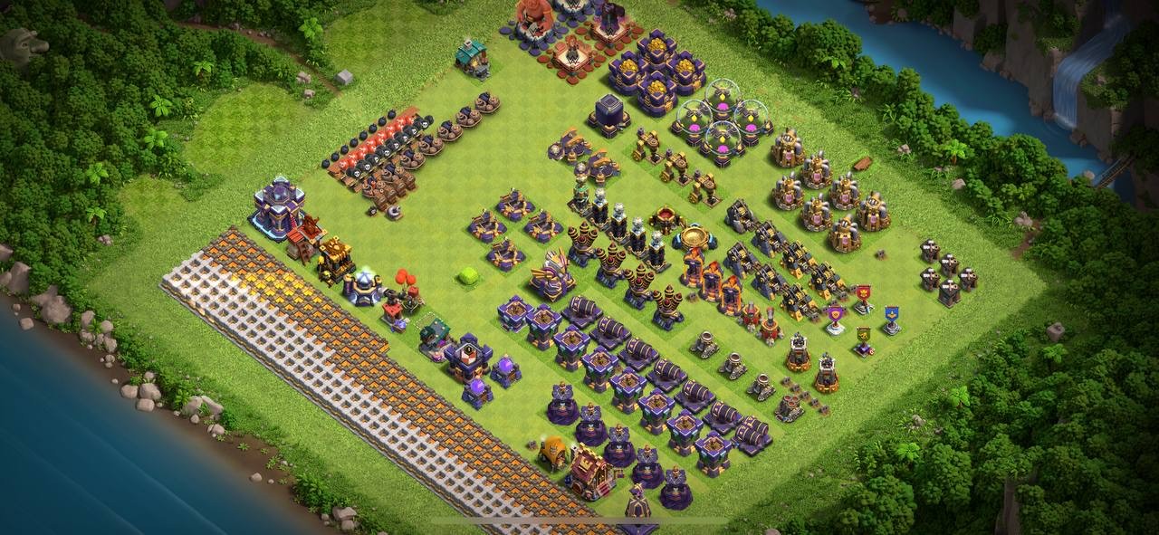 Clash of Clans Account – TH:15, Level 164, 0 Gems, BK:53, AQ:52, GW:40, RC:37, Pet:30 (IOS/Android)