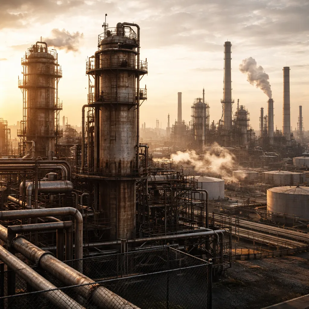 U.S. Refinery Capacity Falls 1% as Two Major Facilities Close Operations