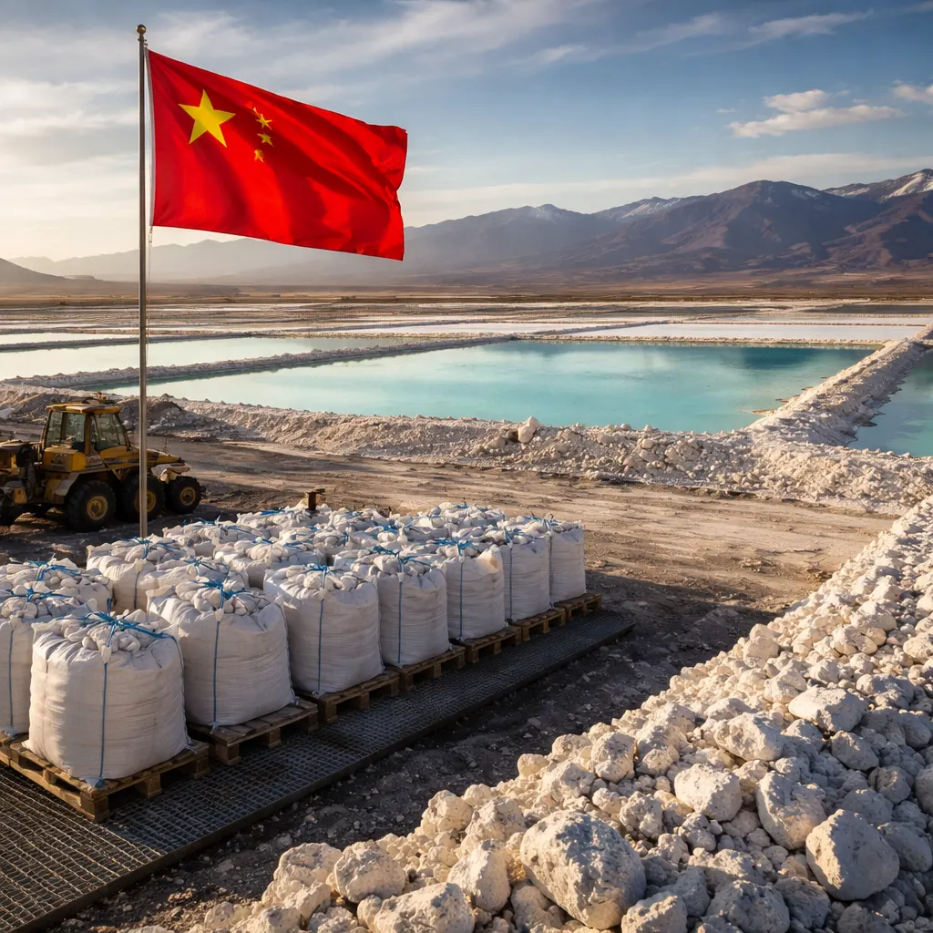 China Controls 55% of Global Lithium Demand as South America Holds Key to Clean Energy Future