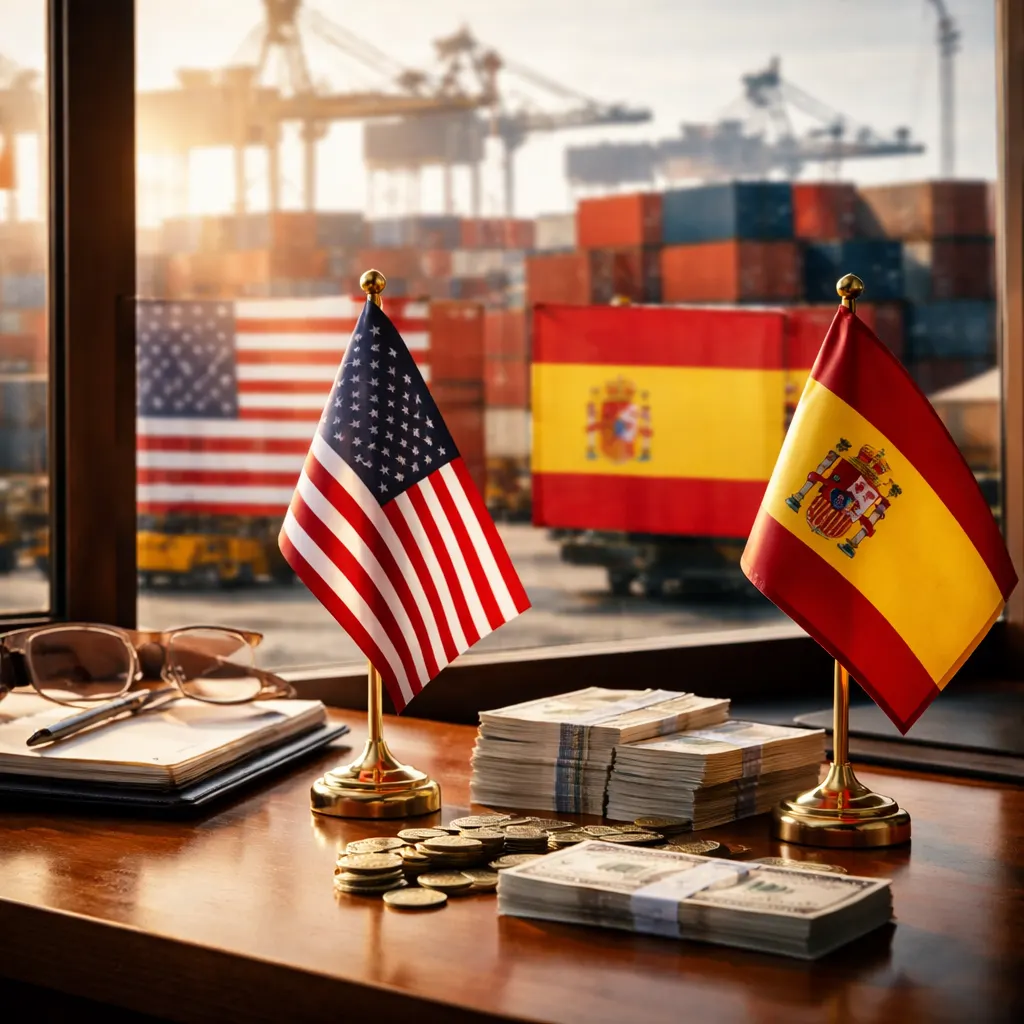 US Trade Surplus With Spain Hits $3.96 Billion in 2025