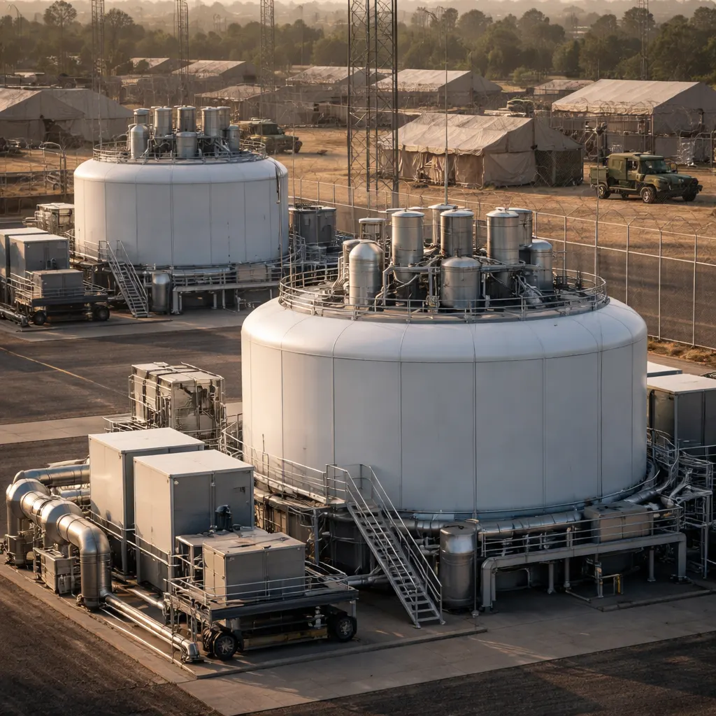 Small Nuclear Reactors Gain Federal Backing as Military Plans Nine Base Sites