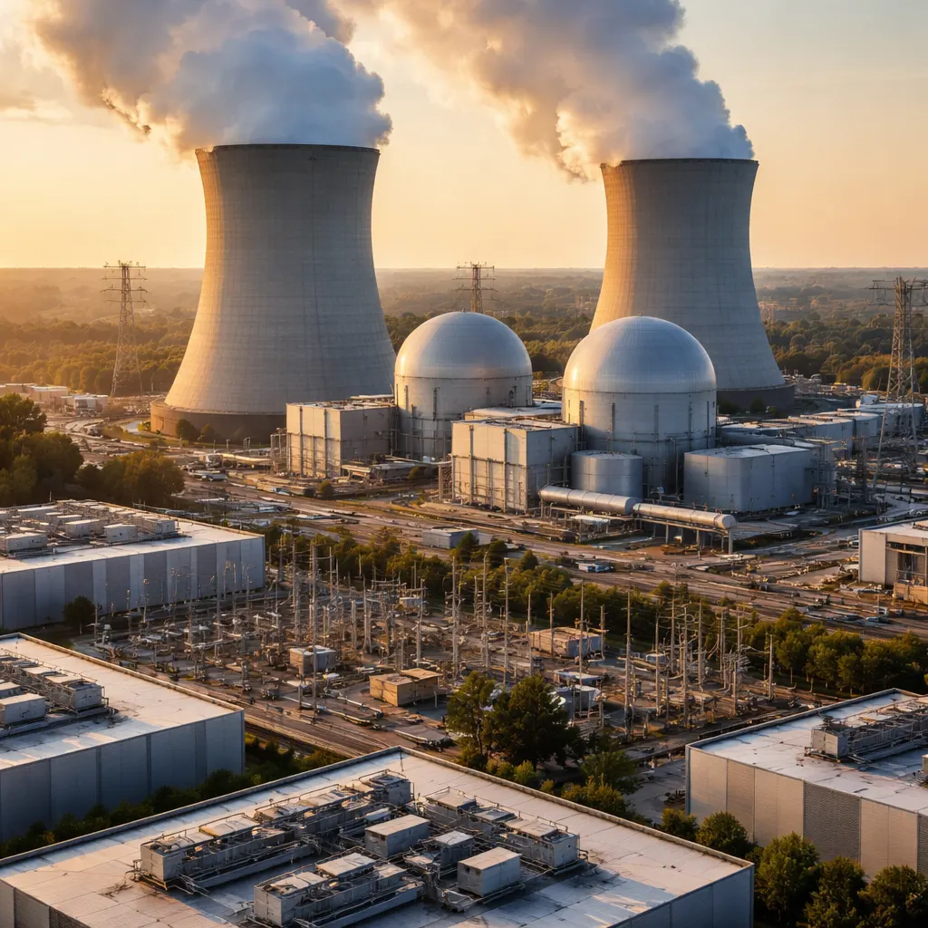 U.S. Nuclear Pipeline Reaches 74GW, Led by AI Data Centers