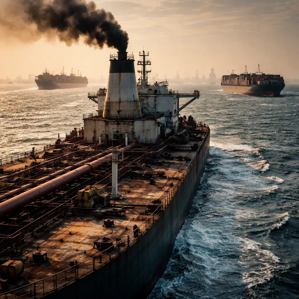 Oil Shock Hits Older Ships Hardest, Fuel Costs Jump 74% on China-U.S. Route