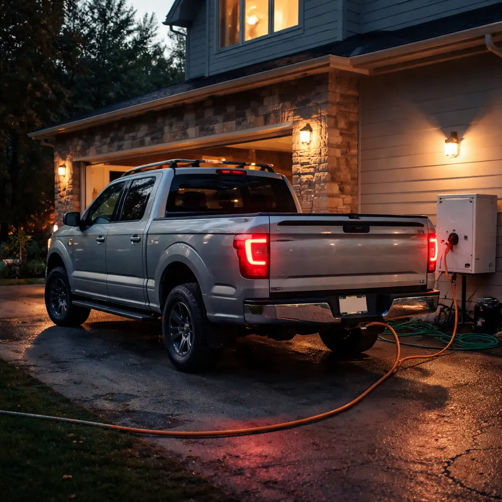 Ford Trucks Offer Home Backup Power for Up to Five Days at $1,350