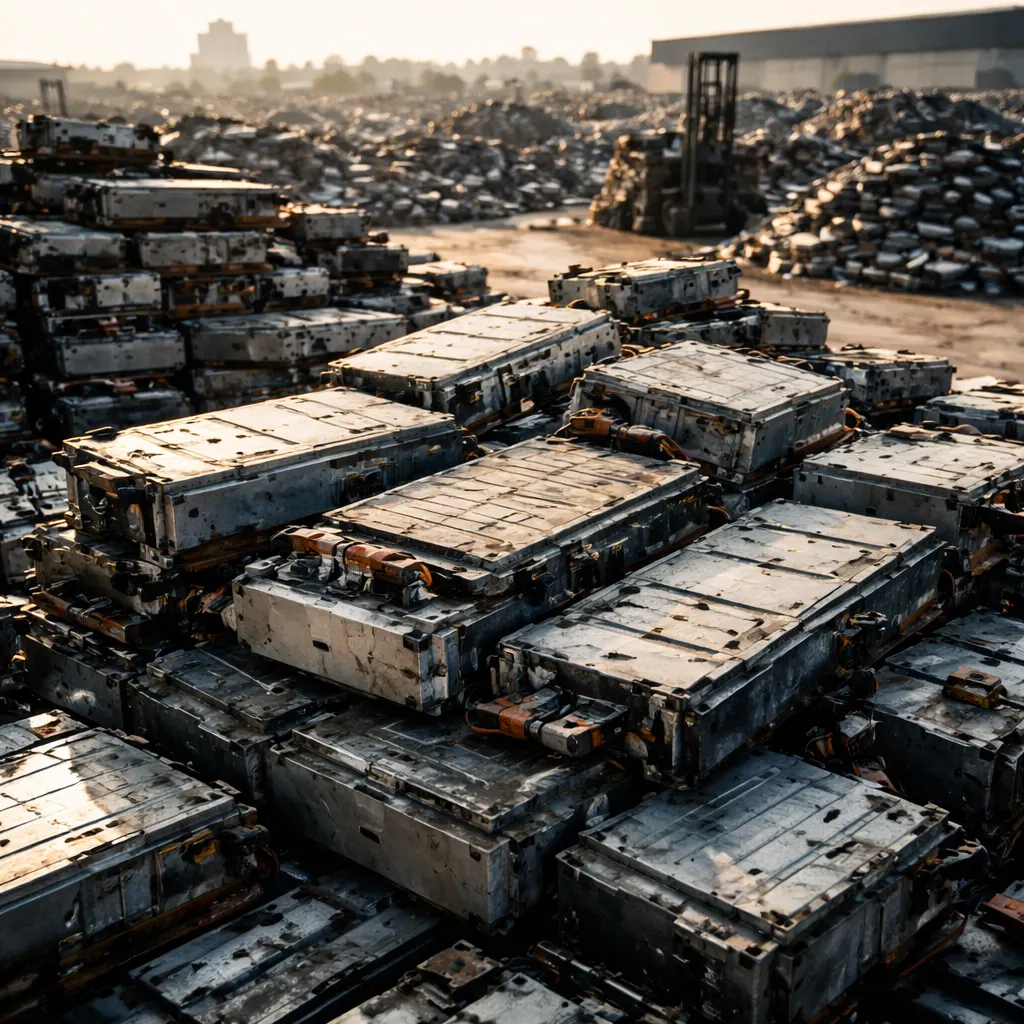 China Faces 22 Million Tons of Battery Waste by 2040 as EVs Retire