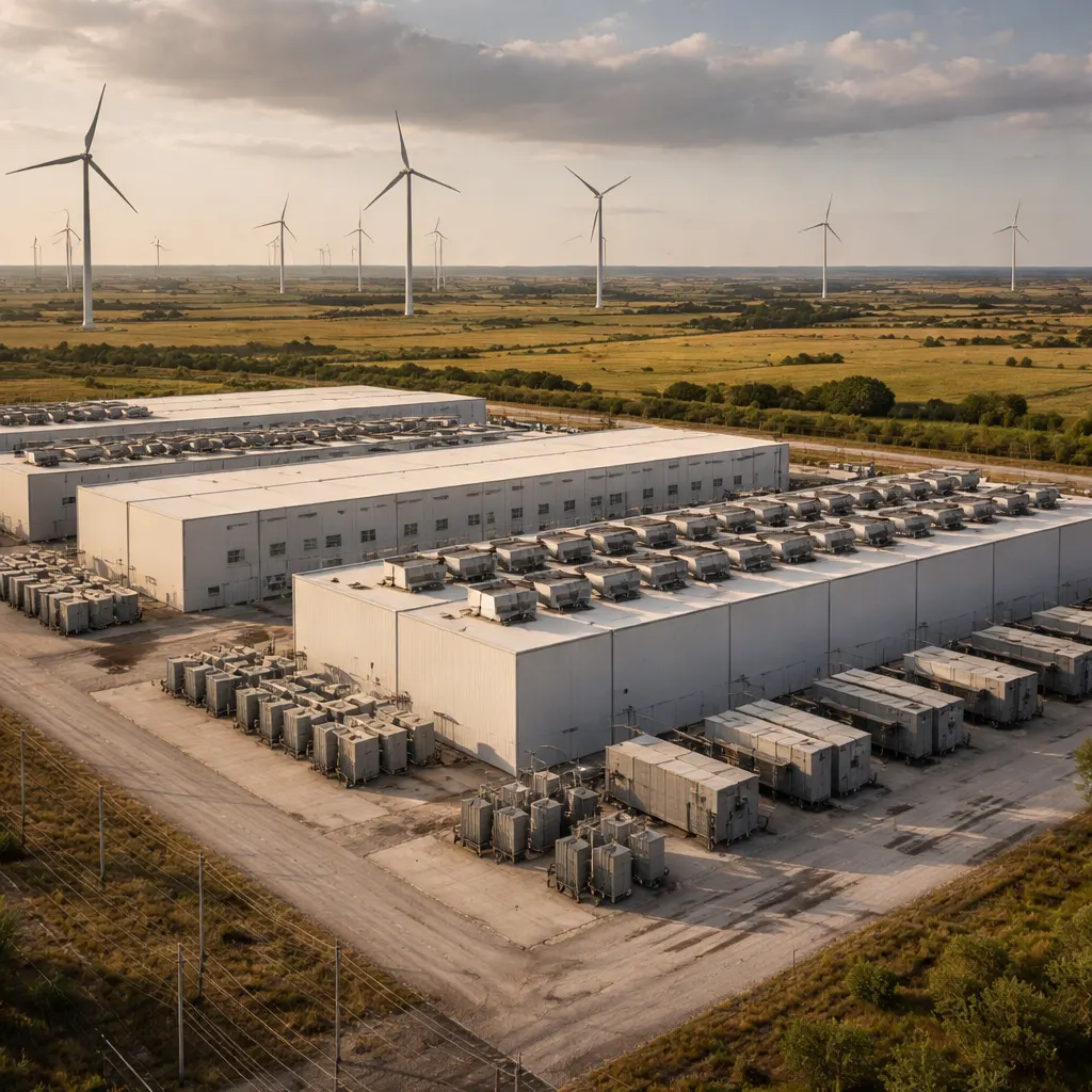 Texas Approves Data Center Next to Wind Farm With 30-Minute Shutdown Rule