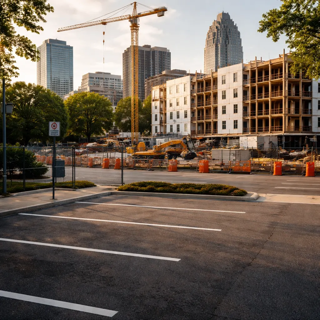 North Carolina Bans Parking Minimums, Joins Six States Cutting Development Costs