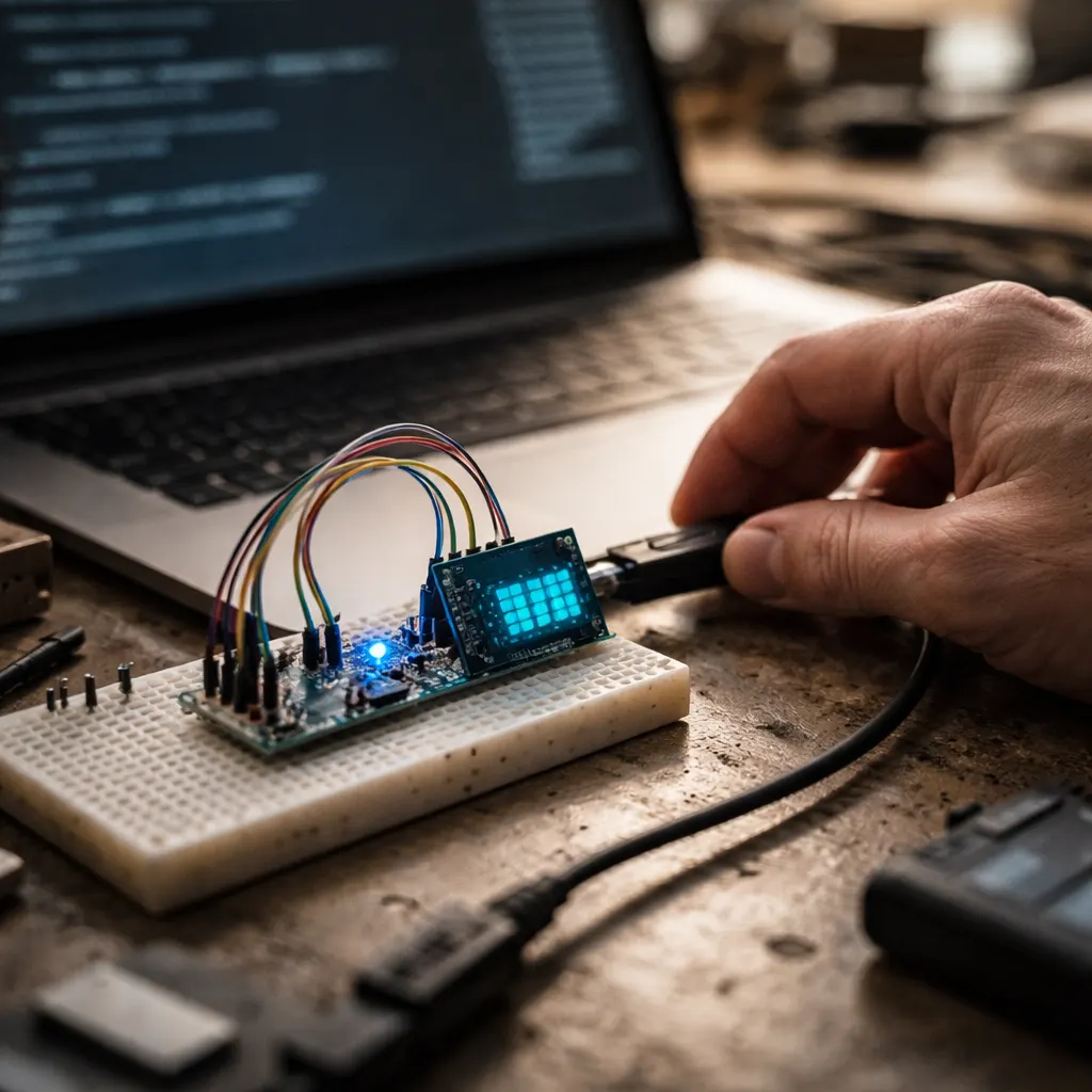 Developer Runs AI Language Model on $10 Microcontroller at 10 Tokens Per Second