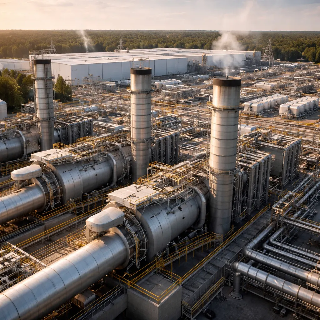 Amazon Data Center Plant Will Use Less Efficient Gas Turbines, Wired Reports