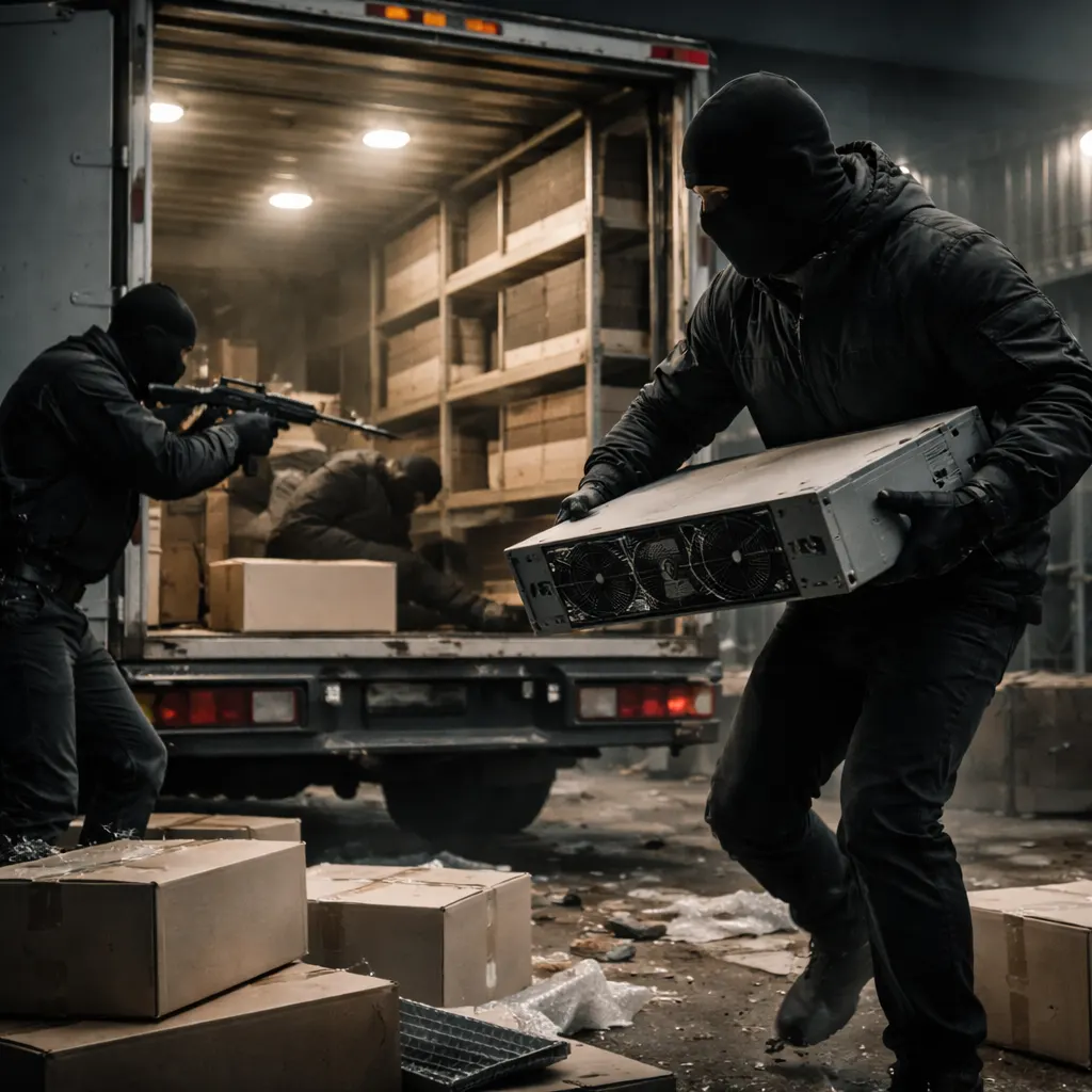Cargo Thieves Use Violent Tactics to Steal AI Hardware Worth Millions