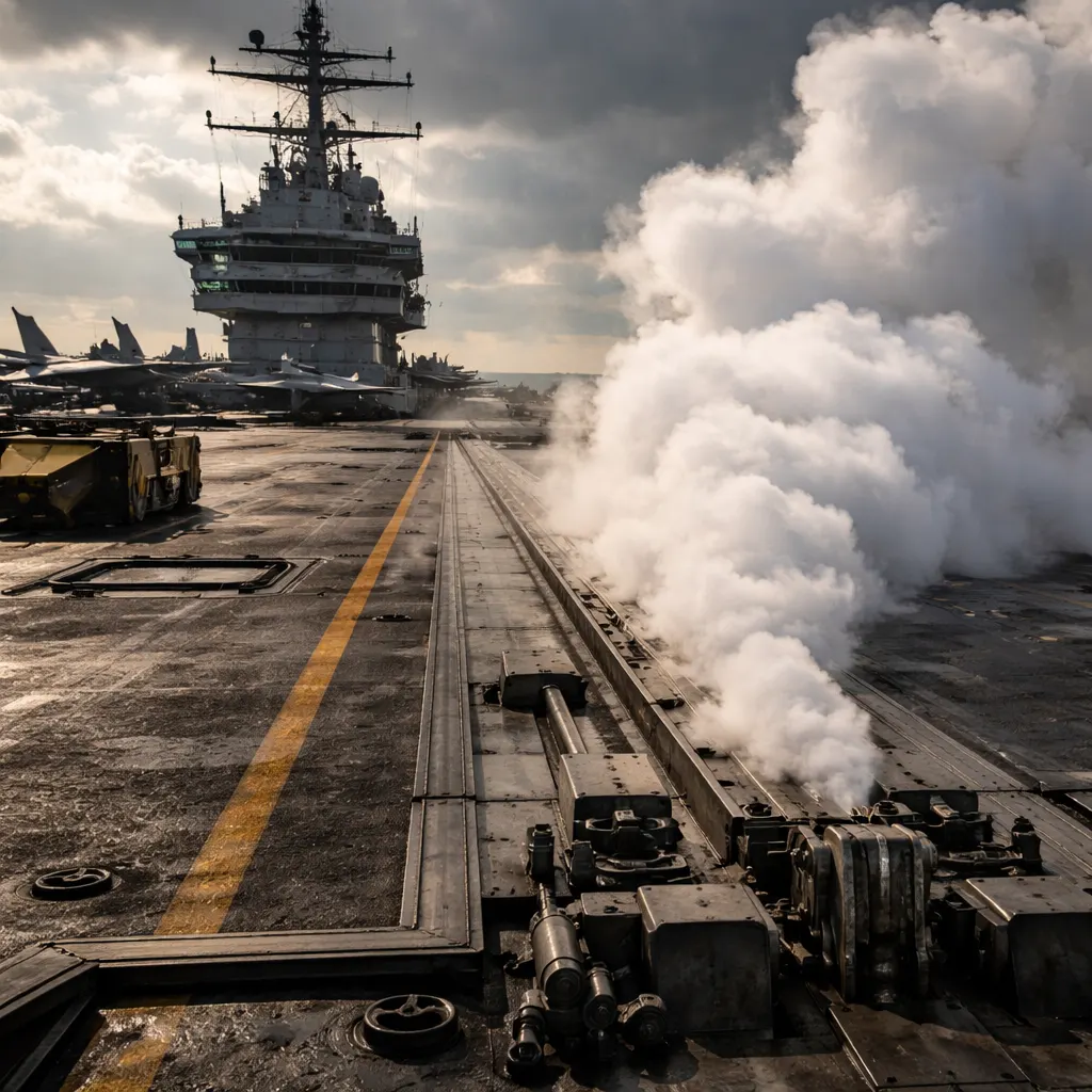 Navy Steam Catapult Order Could Cut Carrier Fleet to Nine, Cost Billions