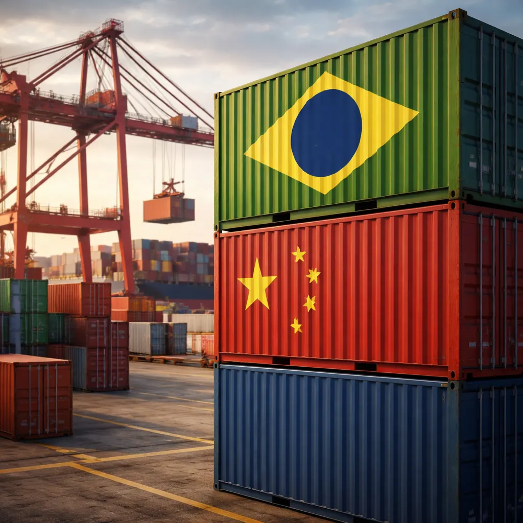 Brazil Pivots to China Trade Deal After US Tariffs Hit Nearly Half of Exports