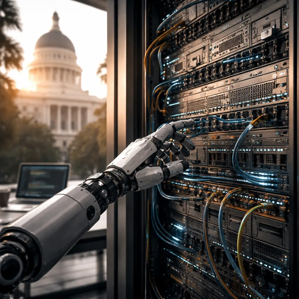 California Relies on AI for Budget, but New Bills Target Data Centers