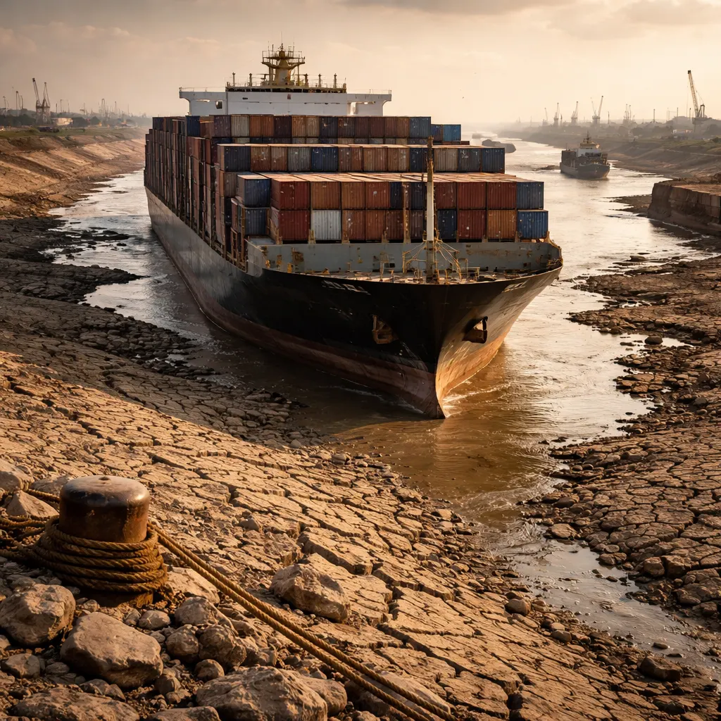 Drought Chokes Key Shipping Routes, Squeezing Already Tight Energy Markets