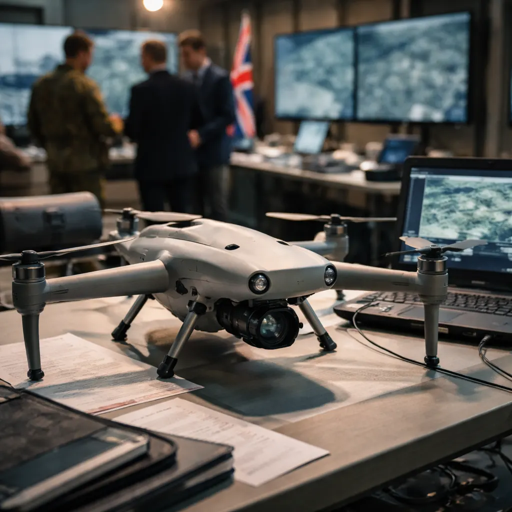 Ukraine Sells Battlefield Drone Data to 100 Firms, UK Government