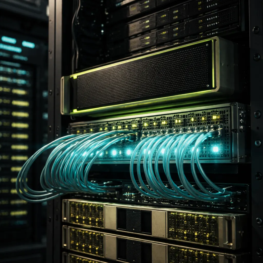 Nvidia Invests $125 Million in Optical Switching for Massive AI Clusters