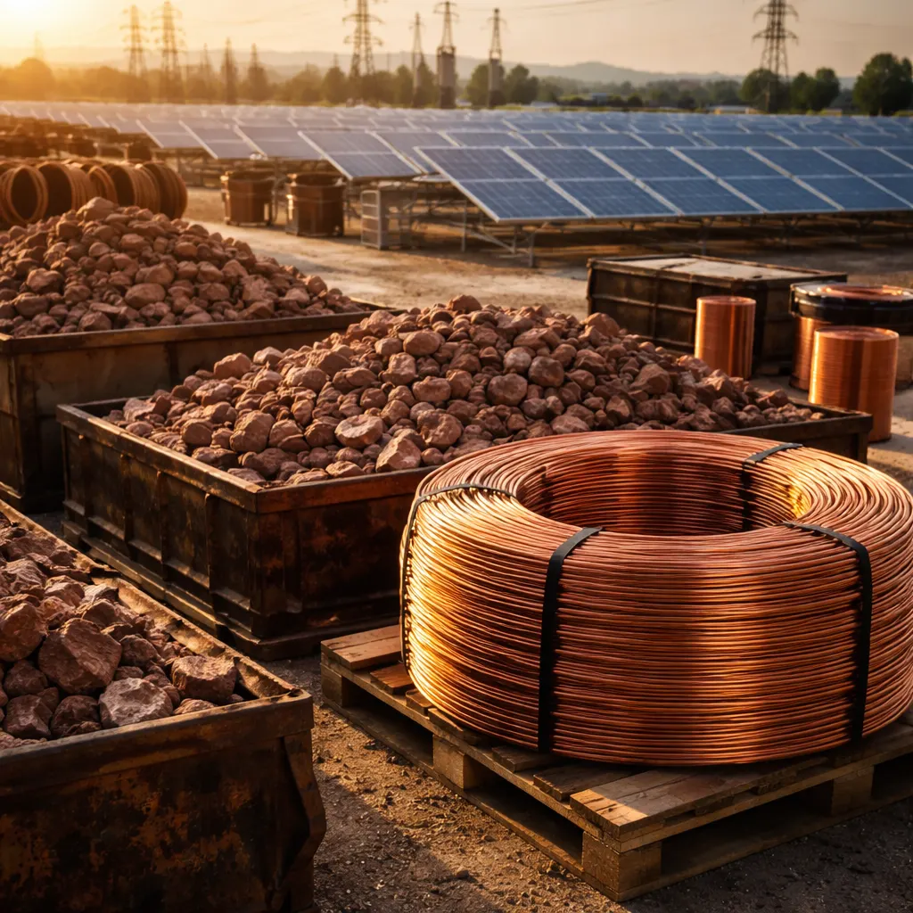 Solar Industry Faces Copper Shortage of 11 Million Tonnes by 2035, Report Warns