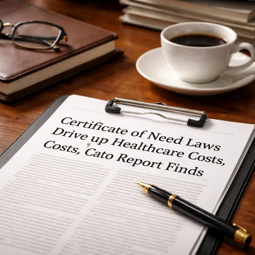 Certificate of Need Laws Drive Up Healthcare Costs, Cato Report Finds