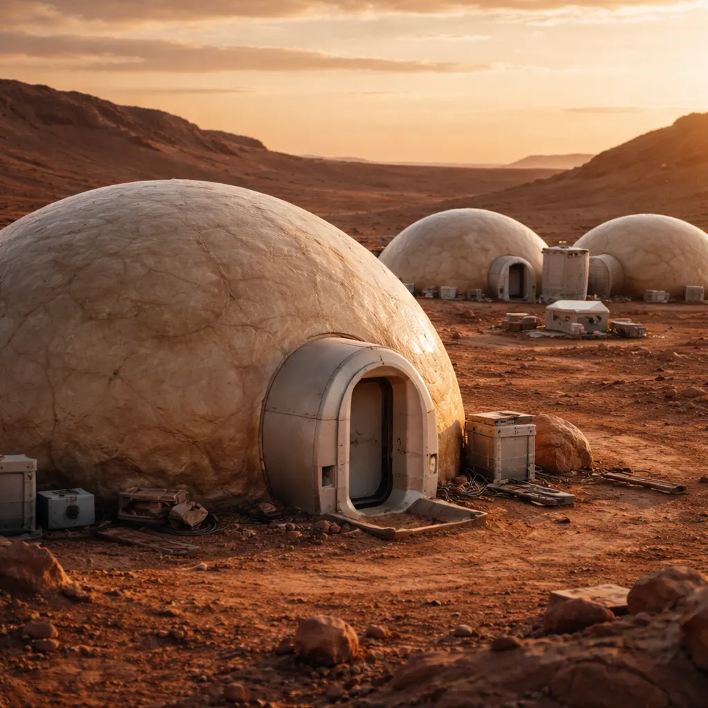 Mars Shelters Could Be Built From Yeast and Gelatin, Study Says