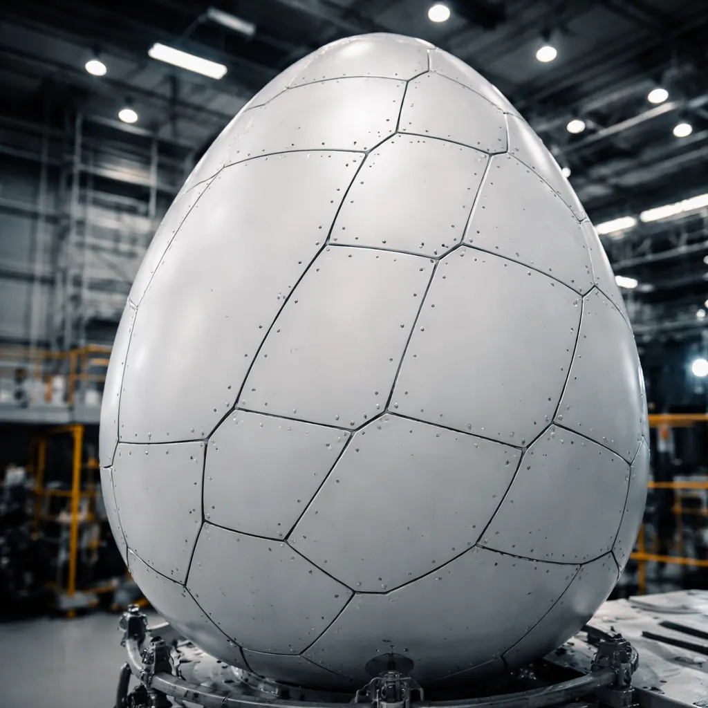 Egg-Shaped Armor Cuts Space Debris Impact Speed by 65%, Study Finds