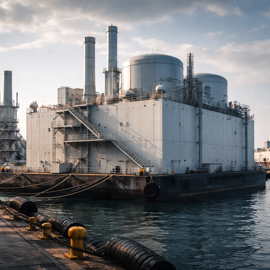 Floating Nuclear Startup Raises $50 Million to Power Ports, Data Centers