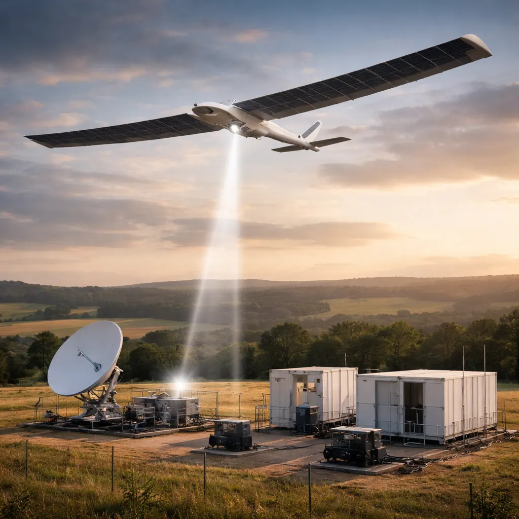 UK Backs Flying Broadband Stations, Beams Power From Ground to Keep Them Aloft