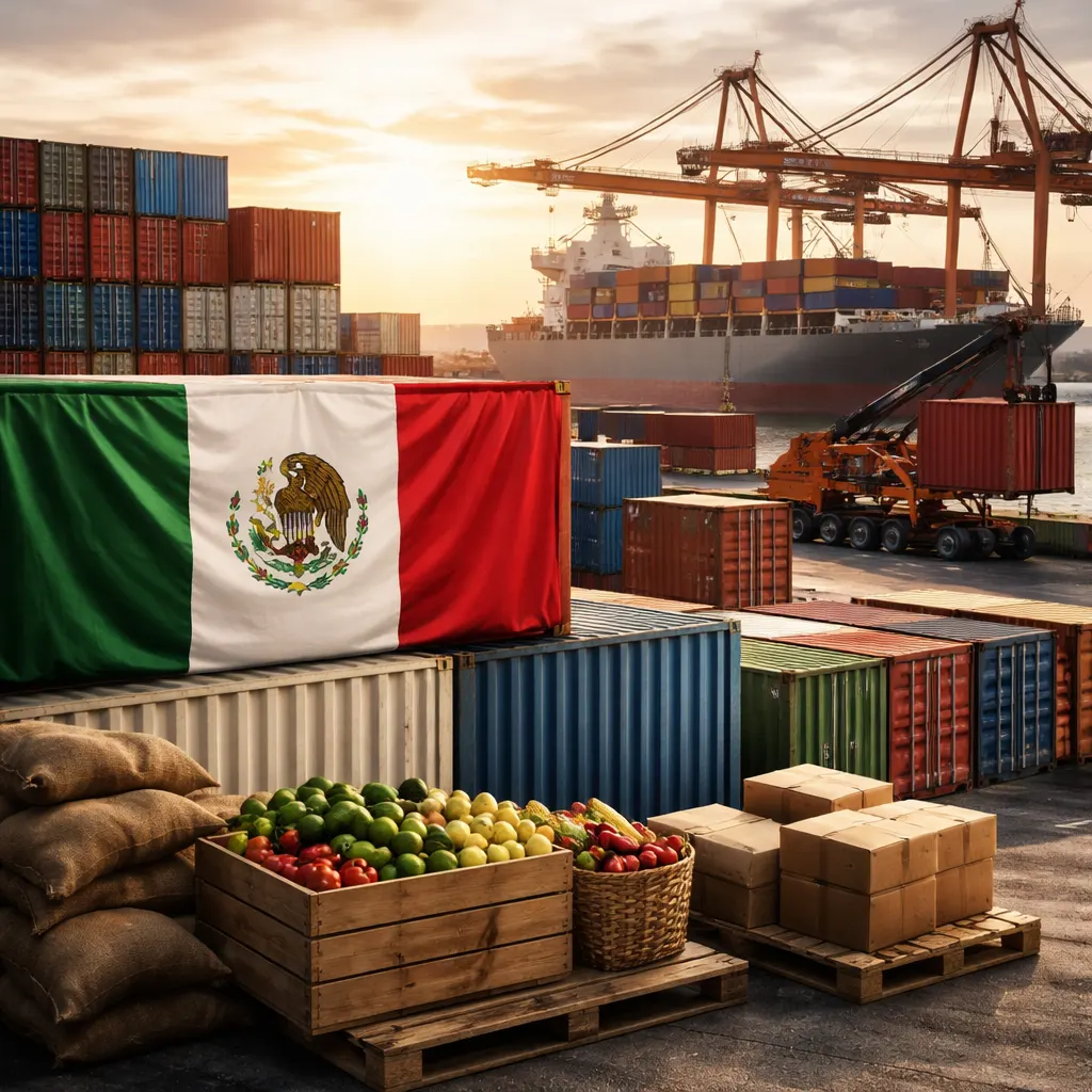 Mexico's South America Exports Hit $6.7 Billion, Up 18% in First Half of 2026