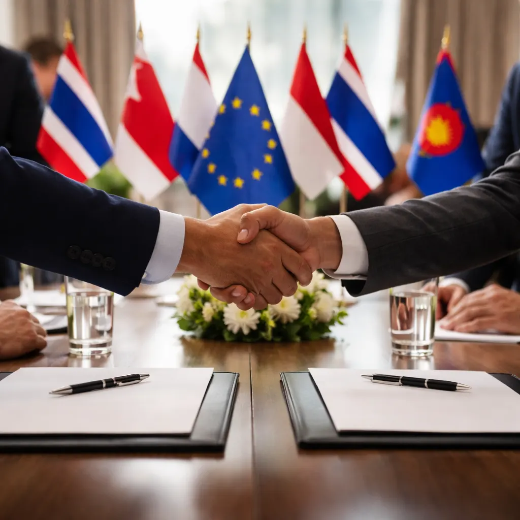 EU Signs Trade Deals With Individual Southeast Asian Nations, Bypassing Regional Bloc