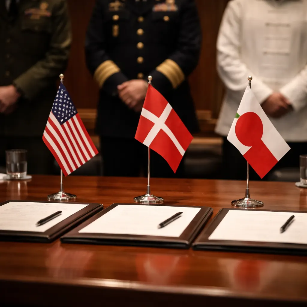 U.S., Denmark and Greenland Sign Security Pact to Expand Military Presence
