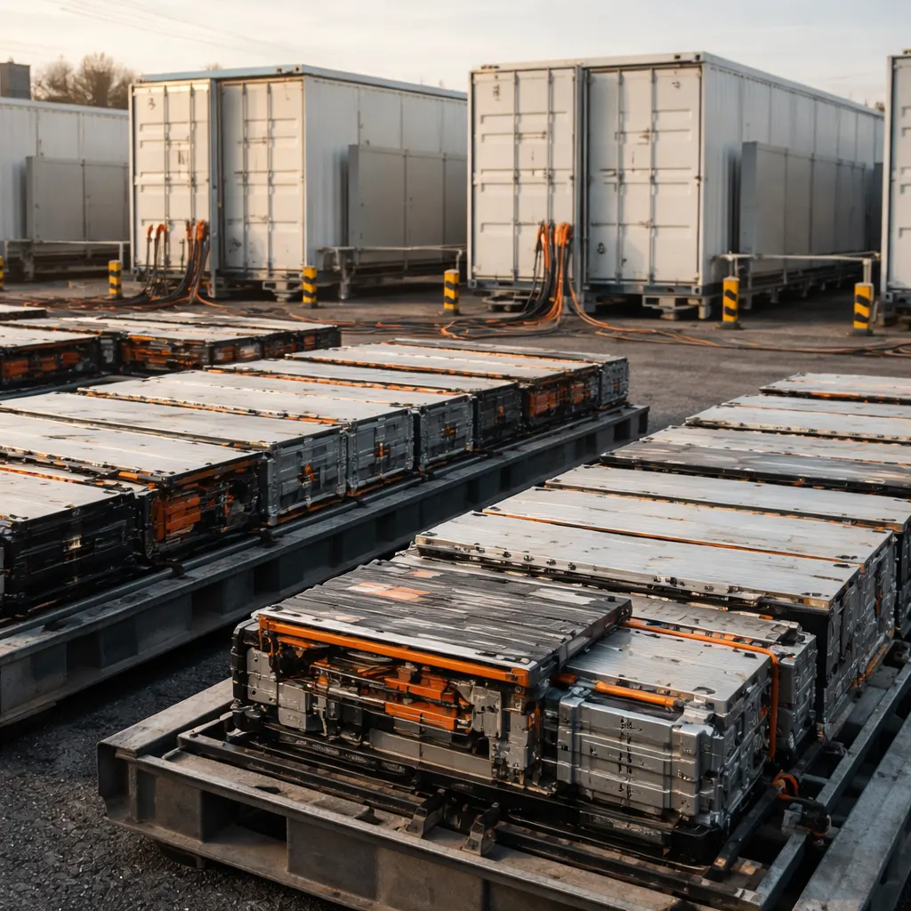 Startup Repurposes Old EV Batteries to Store Two Gigawatt-Hours a Year