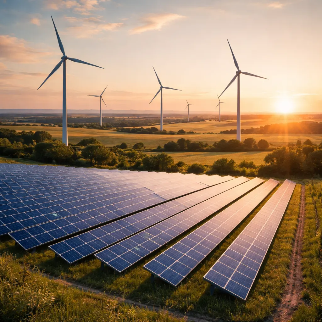 Wind and Solar Farms Boost Rural GDP by 7%, Study Finds