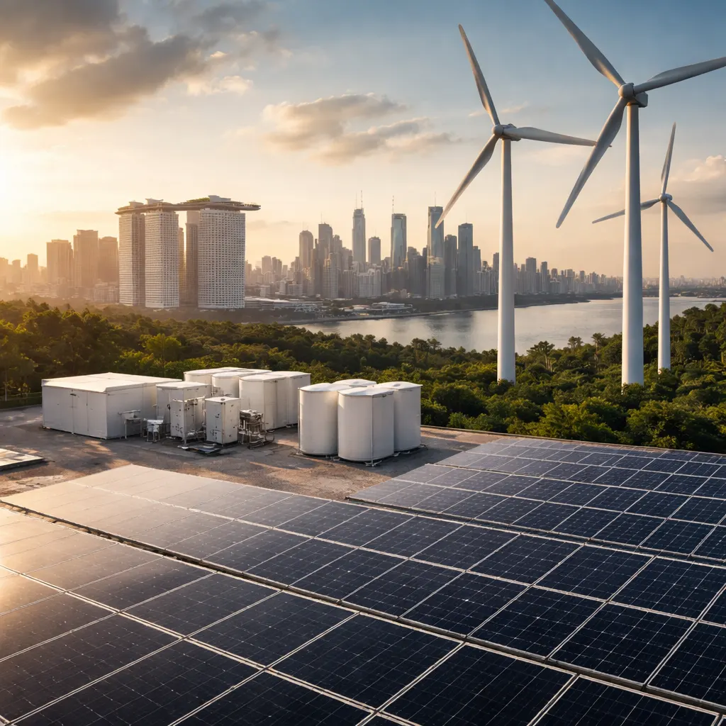Singapore Seen Missing Clean Energy Import Target by Half as Projects Stall