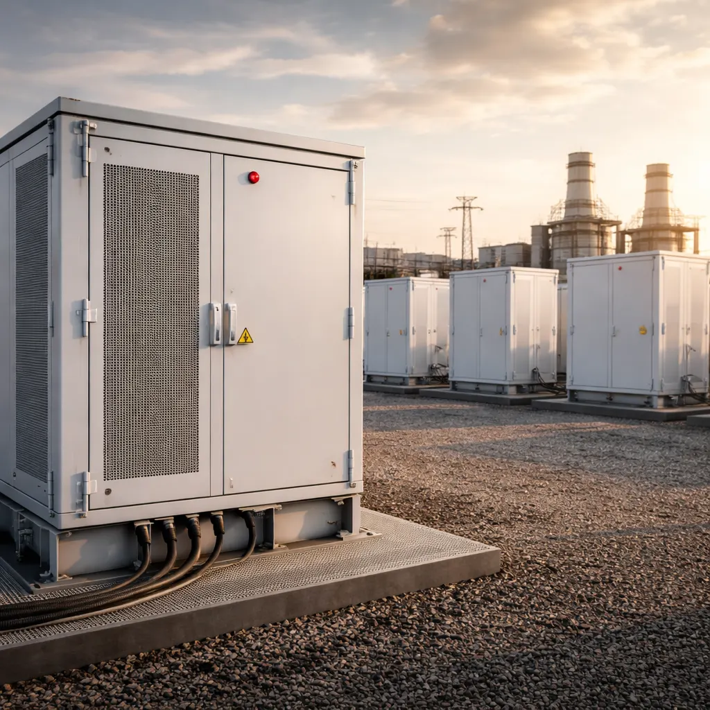 Battery Storage Now Costs Less Than Gas Turbines at Data Centers