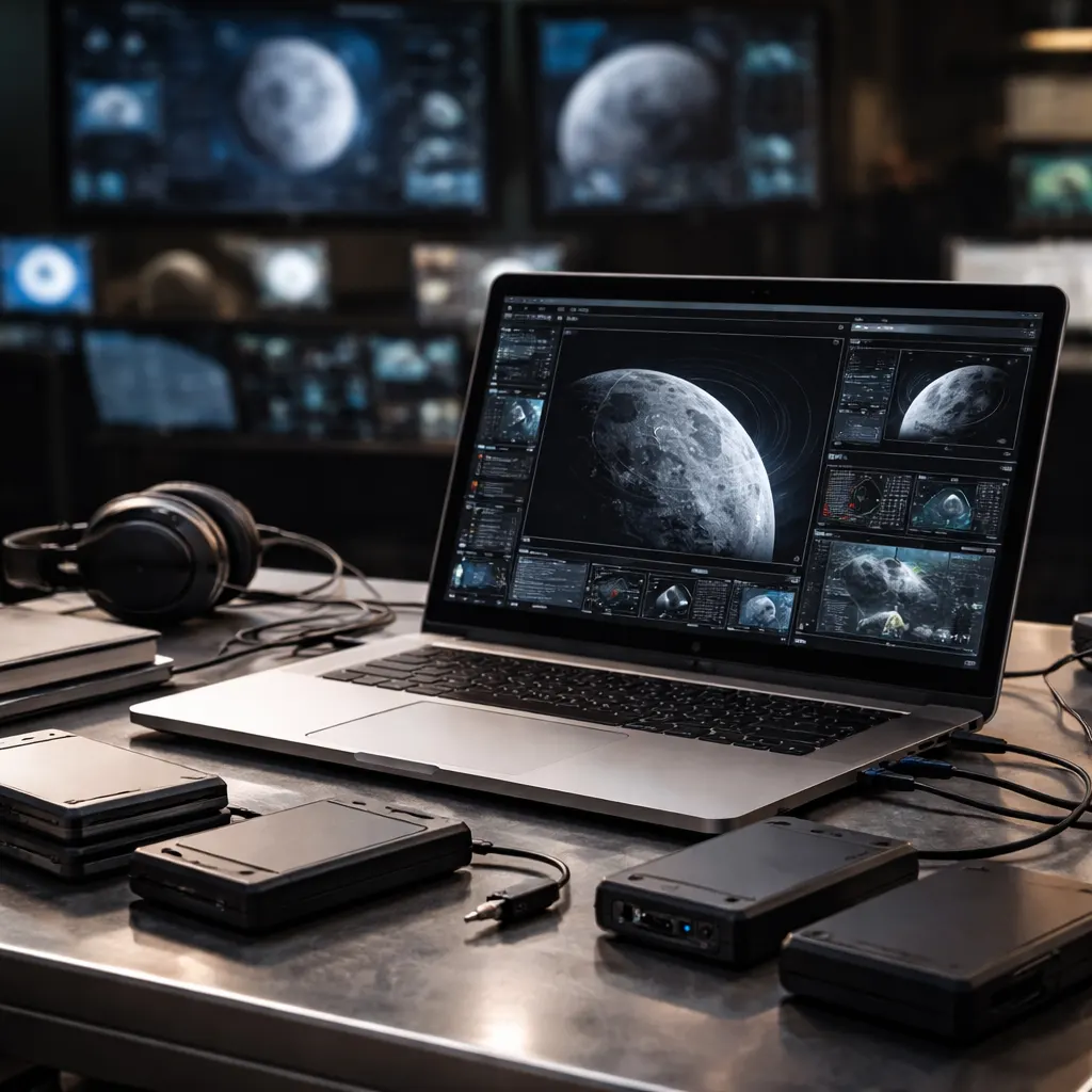 NASA Releases 800 Gigabytes of Artemis II Moon Data to Public
