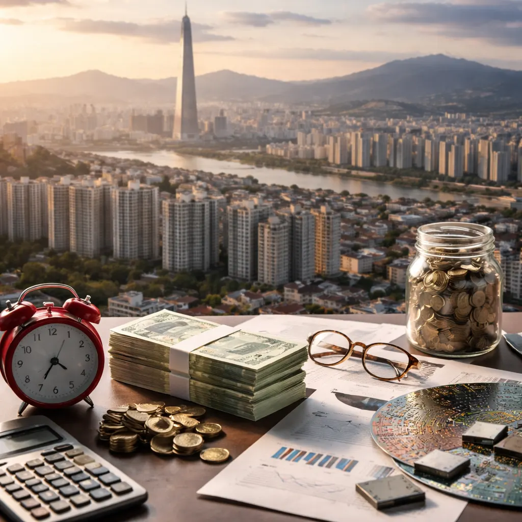 South Korea Faces Structural Crisis Risk From Debt, Aging, Chip Dependence