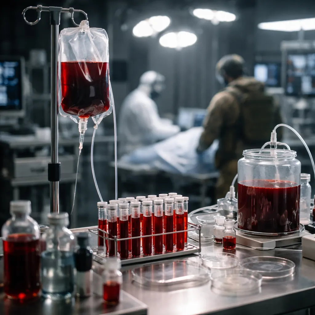 Pentagon Races to Deploy Synthetic Blood by 2029 Amid Critical Shortages