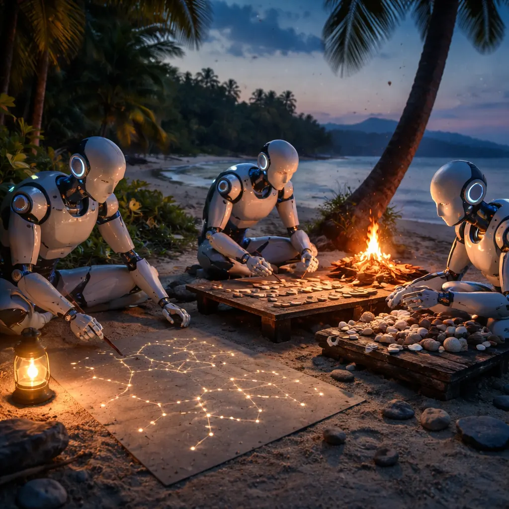 AI Agents Invent Games, Draw Constellations When Left Alone on Virtual Island