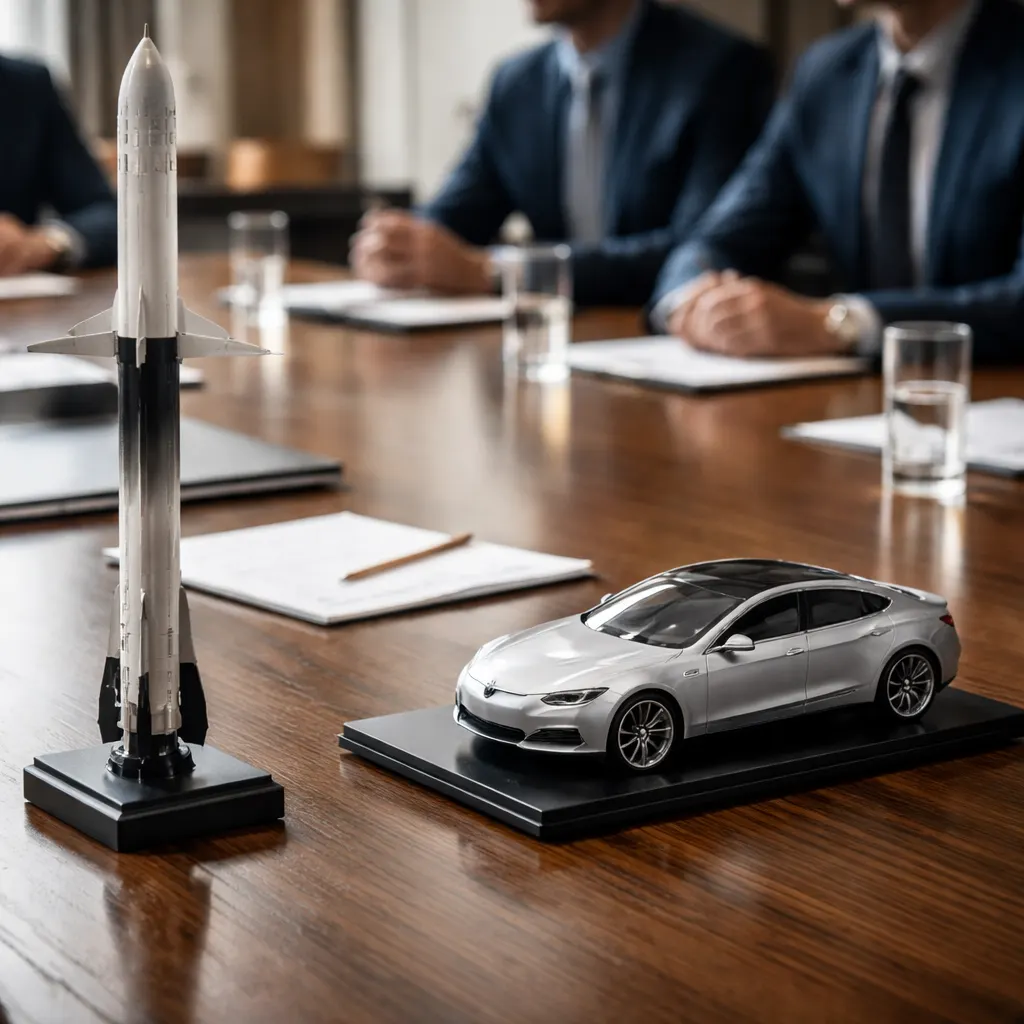 SpaceX and Tesla Form Committees to Review Possible Merger, Musk Says