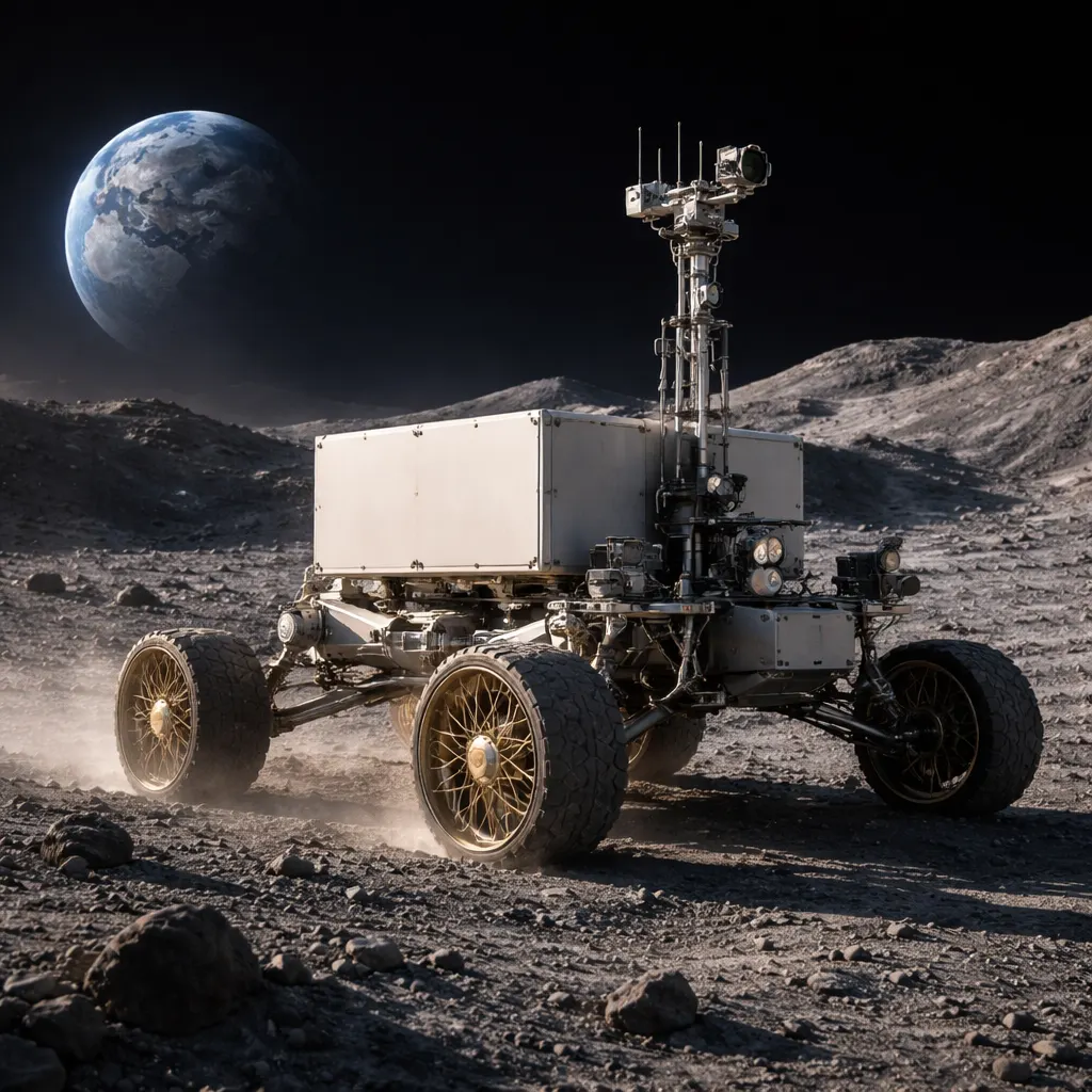 AI Language Models Head to Moon on NASA-Contracted Rover Next Month