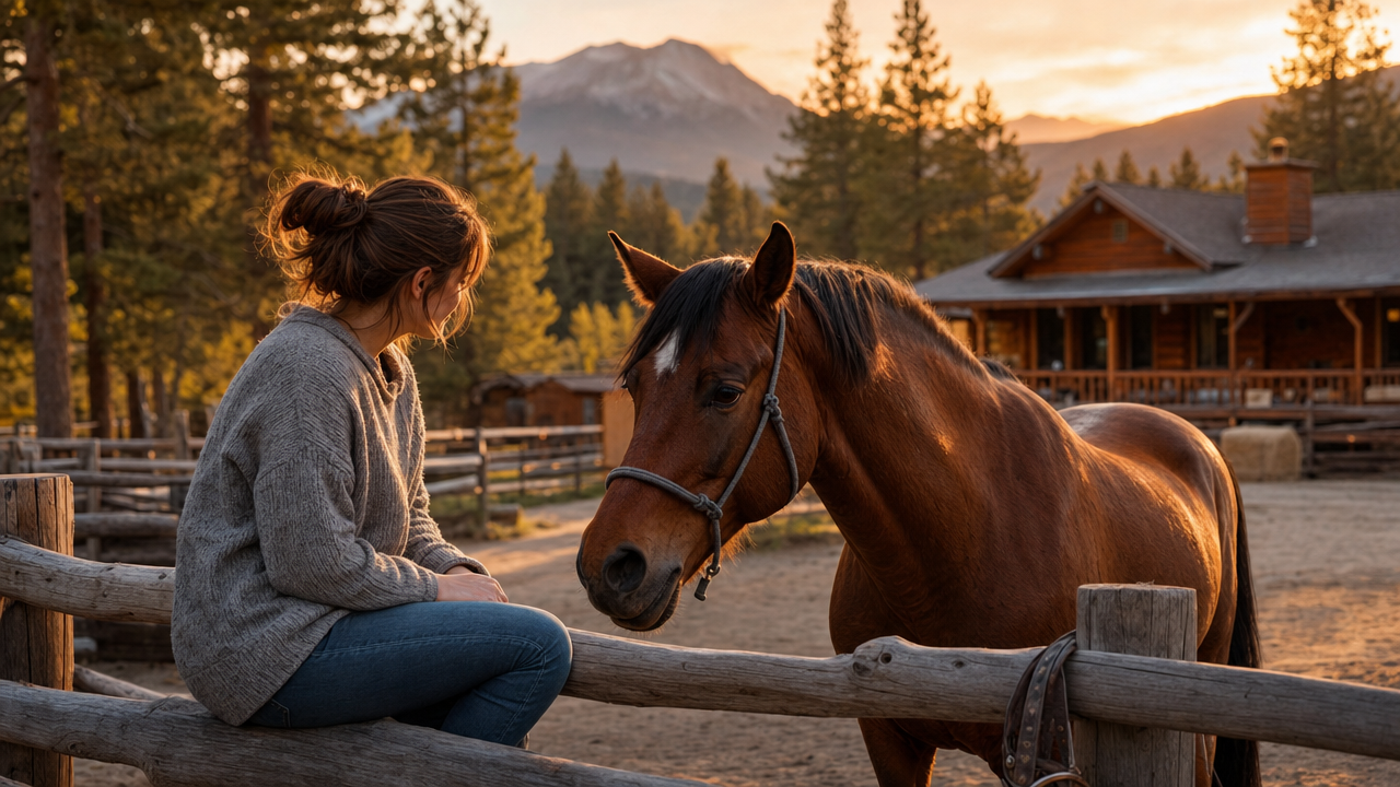 Illustration representing Integrating Equine Work With Residential Care