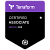 Certified Terraform Associate (003) certification by HashiCorp