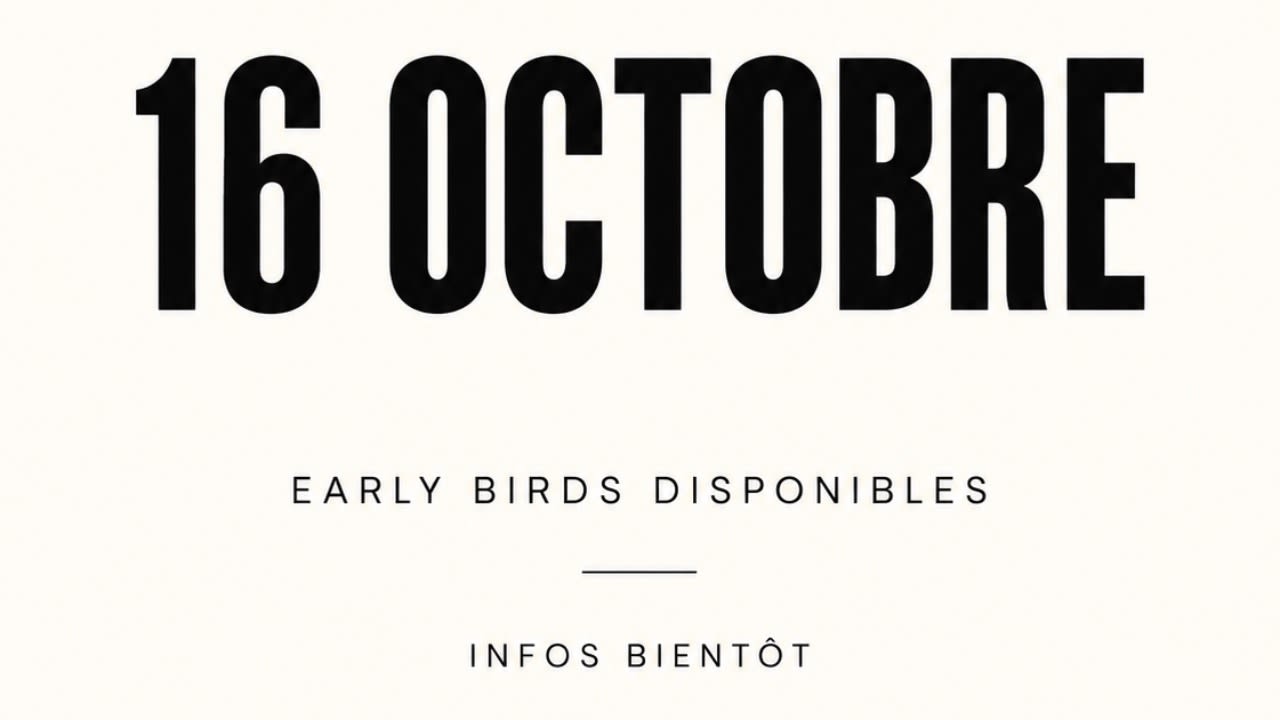 Carrousel techno 16 octobre 